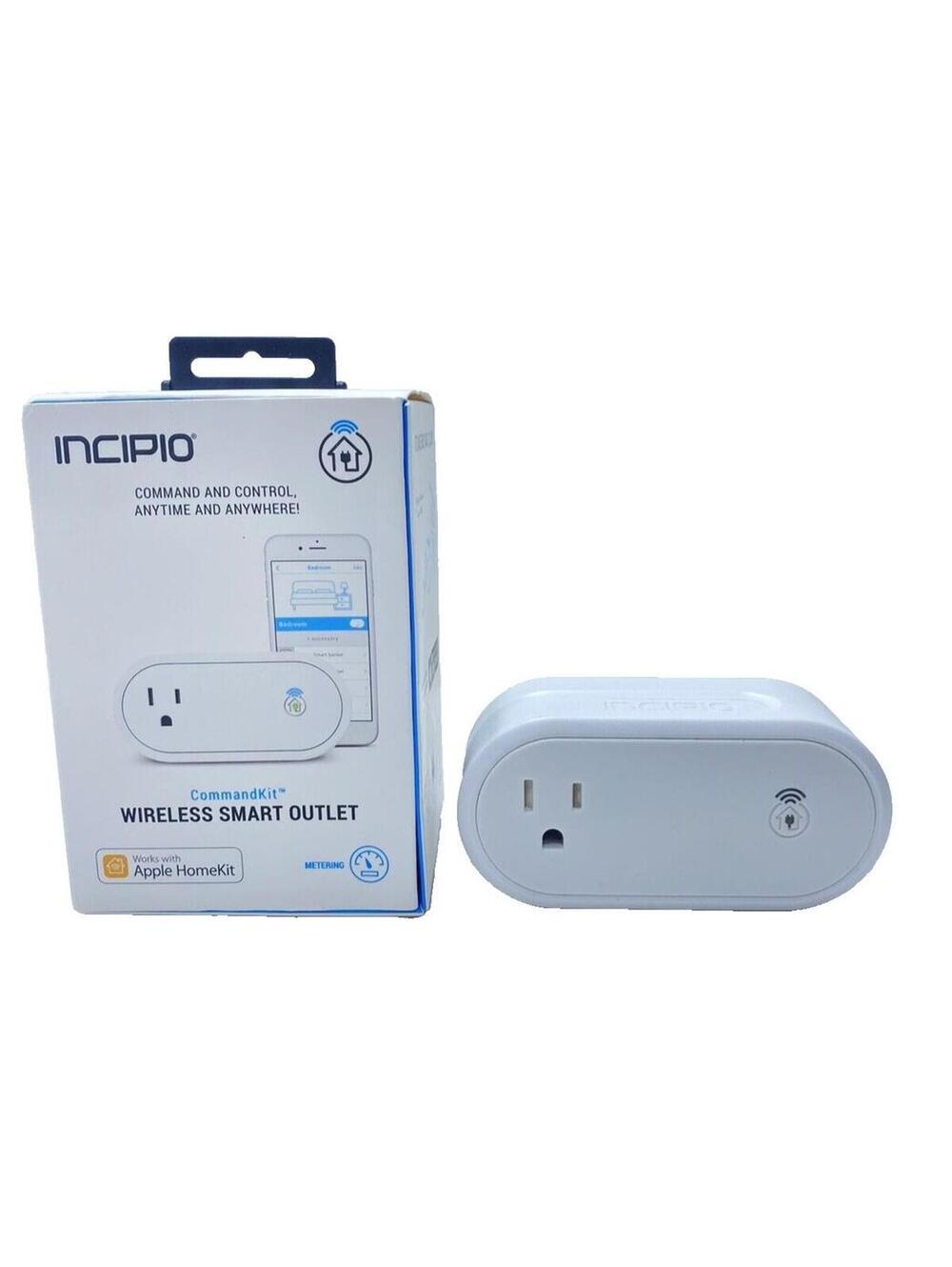 Incipio CommandKit Wireless Smart Outlet Adapters - 2pc, WiFi Enabled Smart Home